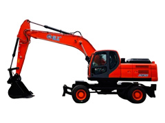 Wheeled excavators